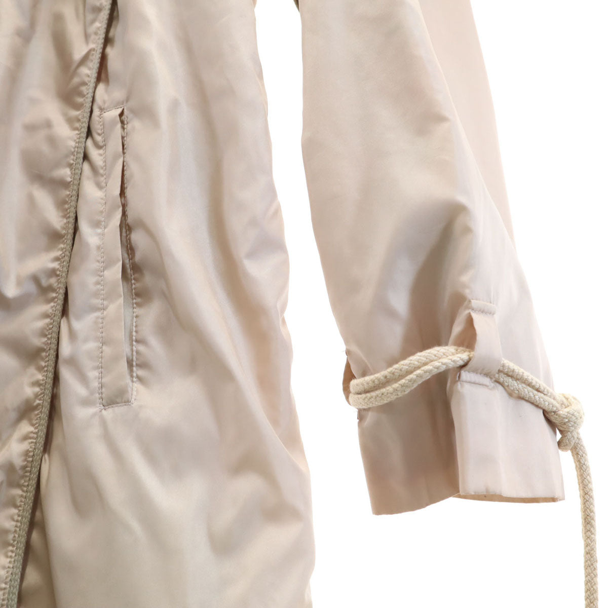 ISSEY MIYAKE イッセイミヤケ 日本製 ダブルブレスト コート 1 ベージュ レディース
