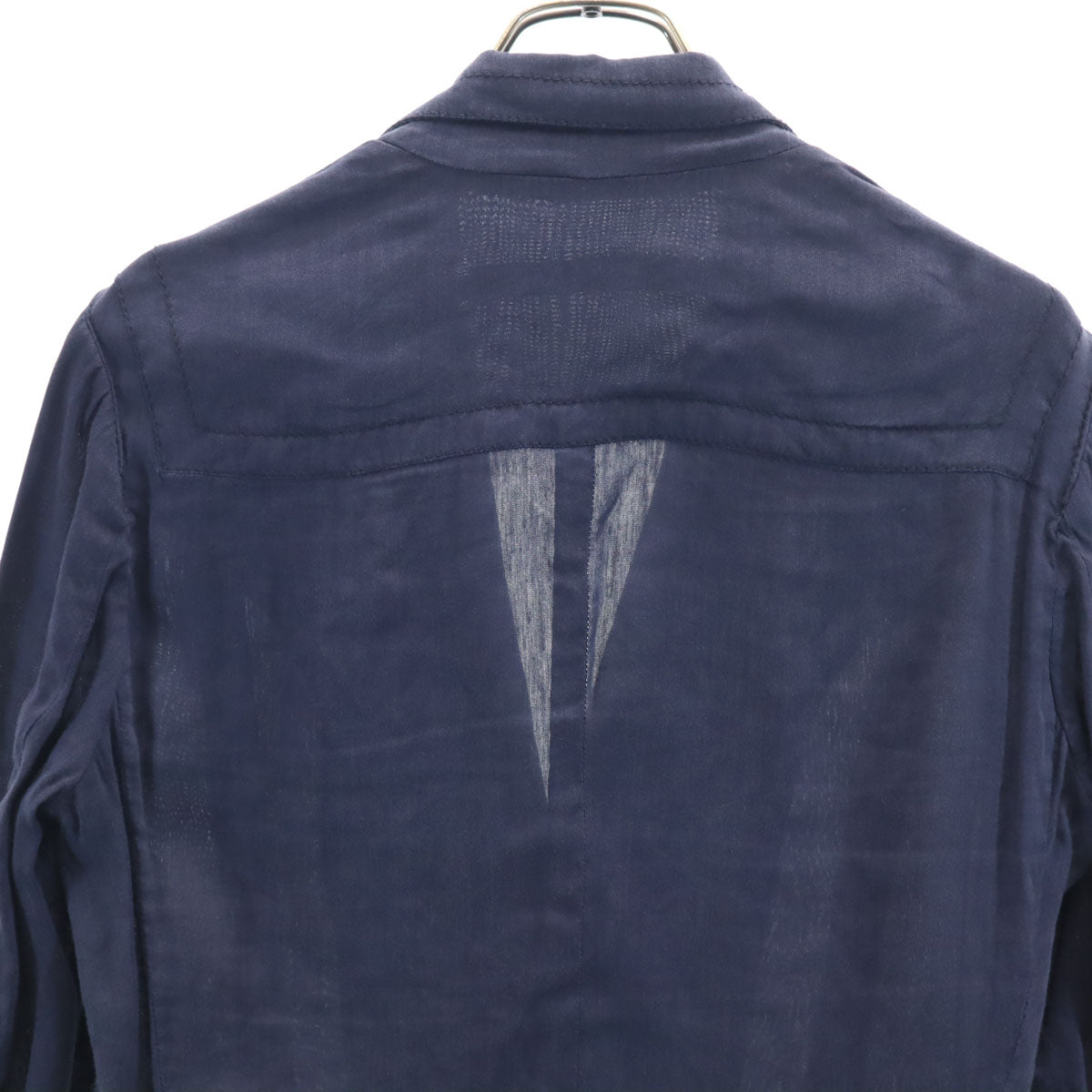 DIRK BIKKEMBERGS ダークビッケンバーグ イタリア製 リネンブレンド テーラードジャケット 46 ネイビー アンコン メンズ