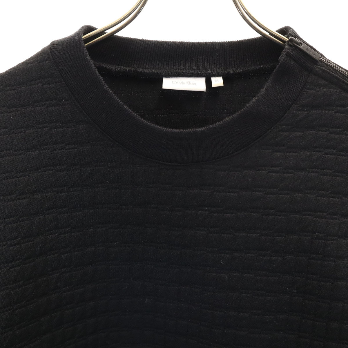 Calvin klein カルバンクライン 長袖 トレーナー M ブラック メンズ