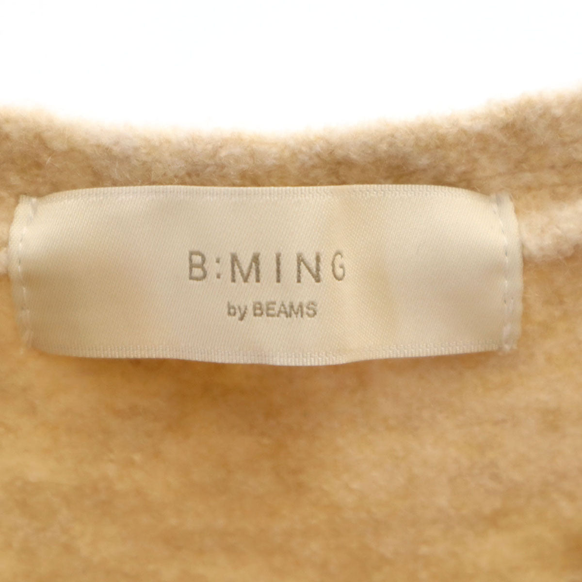 B:MING by BEAMS ビーミングバイビームス ニット キャミワンピース F ベージュ系 レディース