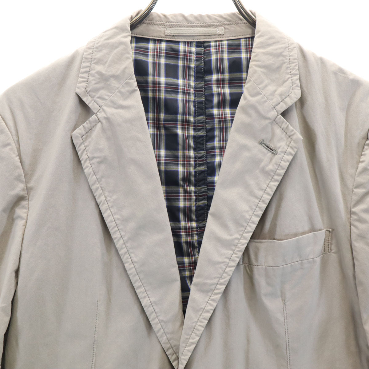 COMME des GARCONS HOMME コムデギャルソンオム 2011年 日本製 テーラードジャケット XS グレージュ メンズ