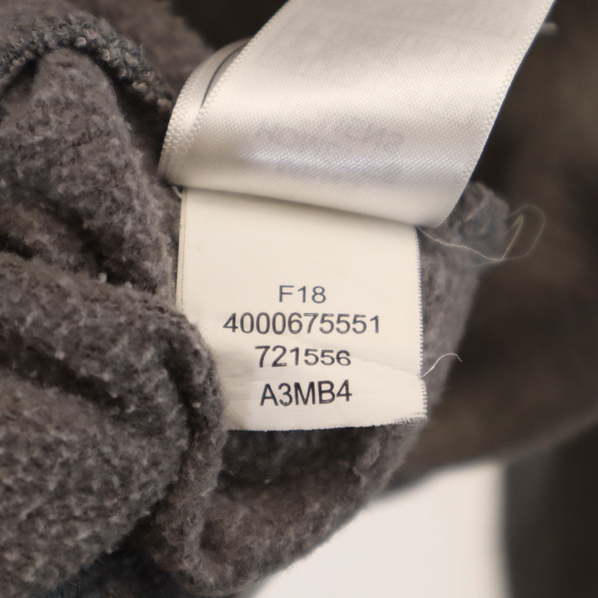 THE NORTH FACE ノースフェイス 長袖 スウェット ジップパーカー M グレー A3MB4 アウトドア 裏起毛 メンズ