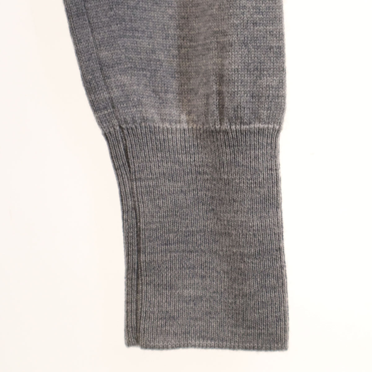 JOHN SMEDLEY ジョンスメドレー イギリス製 長袖 ニット ワンピース S グレー レディース