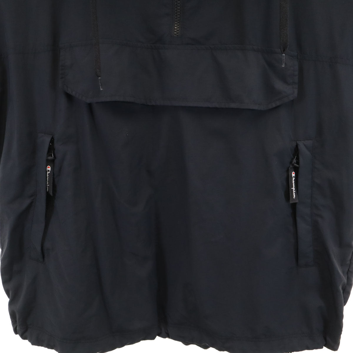 Champion チャンピオン UNDEFEATED アンディフィーテッド コラボ アノラックパーカー L ブラック メンズ