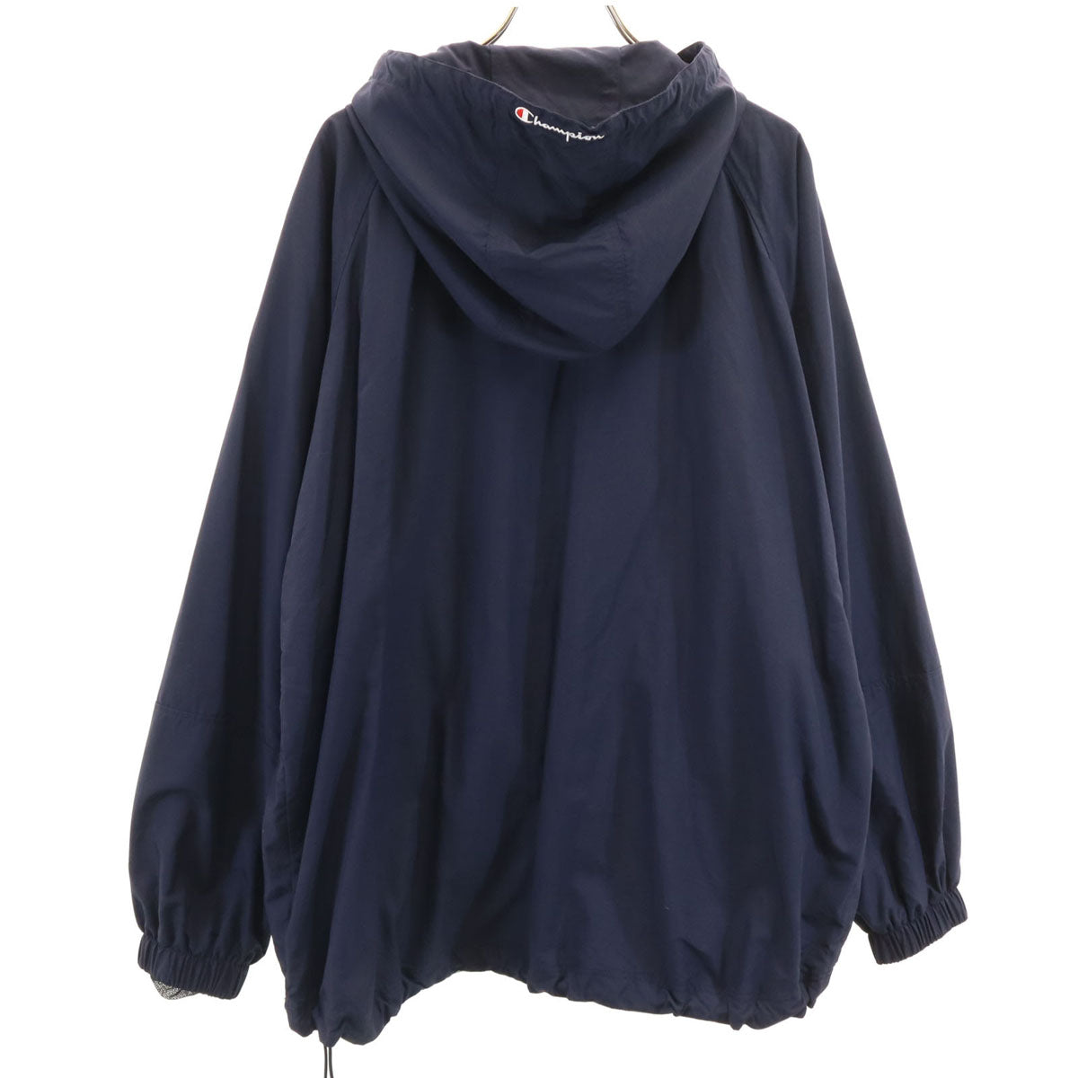 Champion チャンピオン UNDEFEATED アンディフィーテッド コラボ アノラックパーカー L ネイビー メンズ