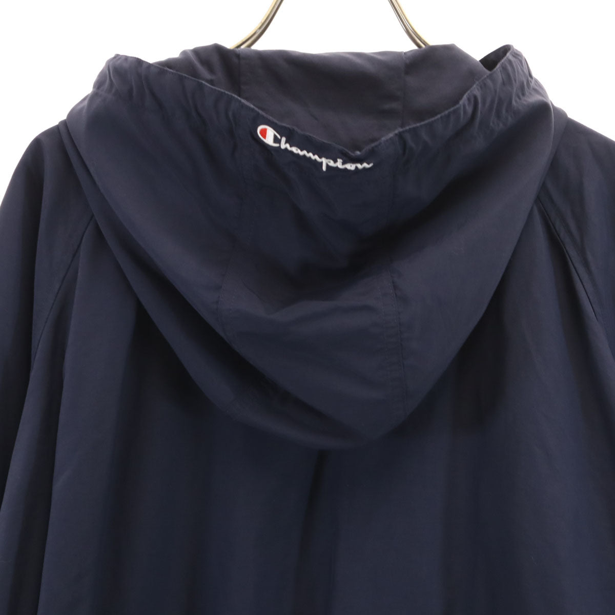 Champion チャンピオン UNDEFEATED アンディフィーテッド コラボ アノラックパーカー L ネイビー メンズ