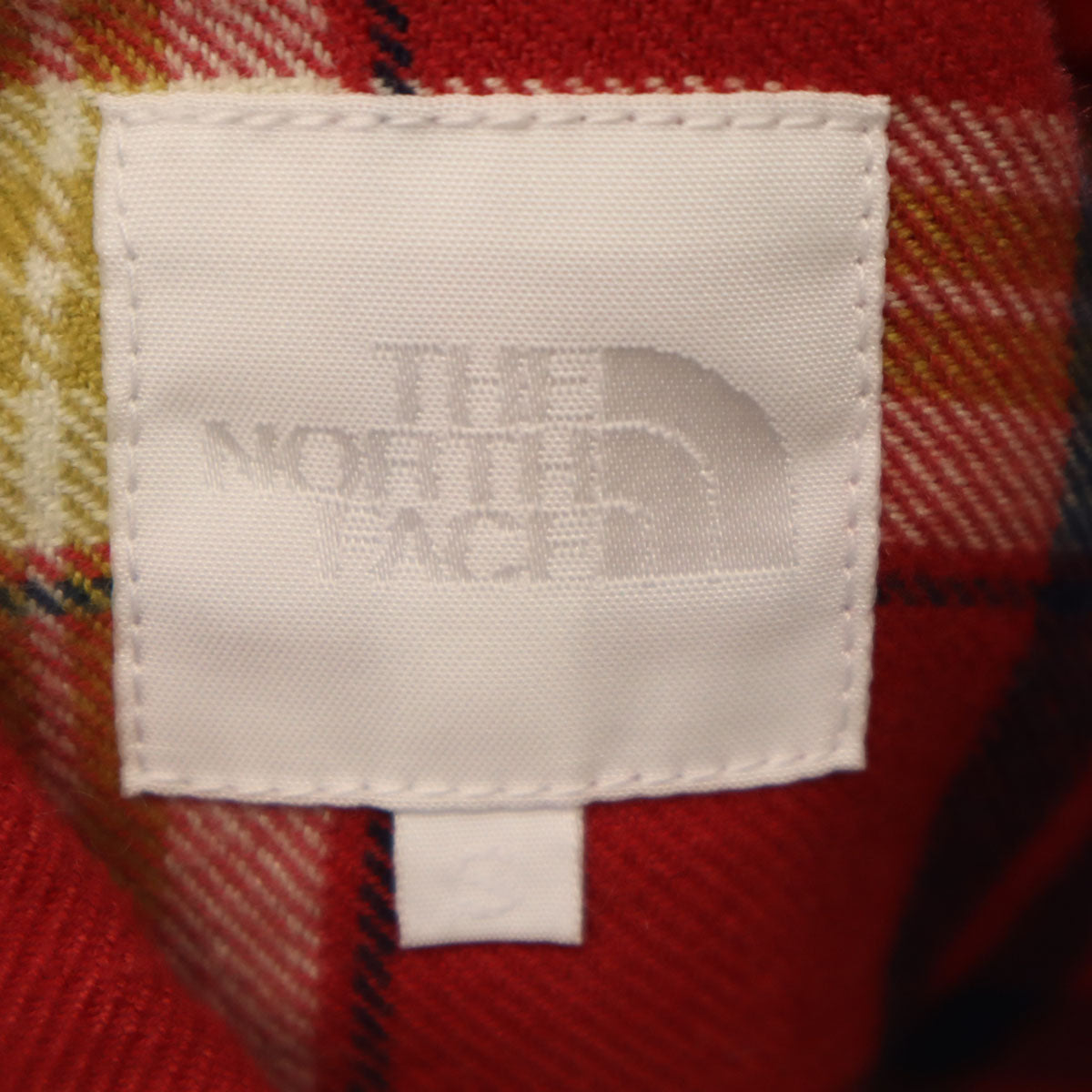 THE NORTH FACE ノースフェイス チェック柄 長袖 ネルシャツ S レッド NRW61508 アウトドア レディース