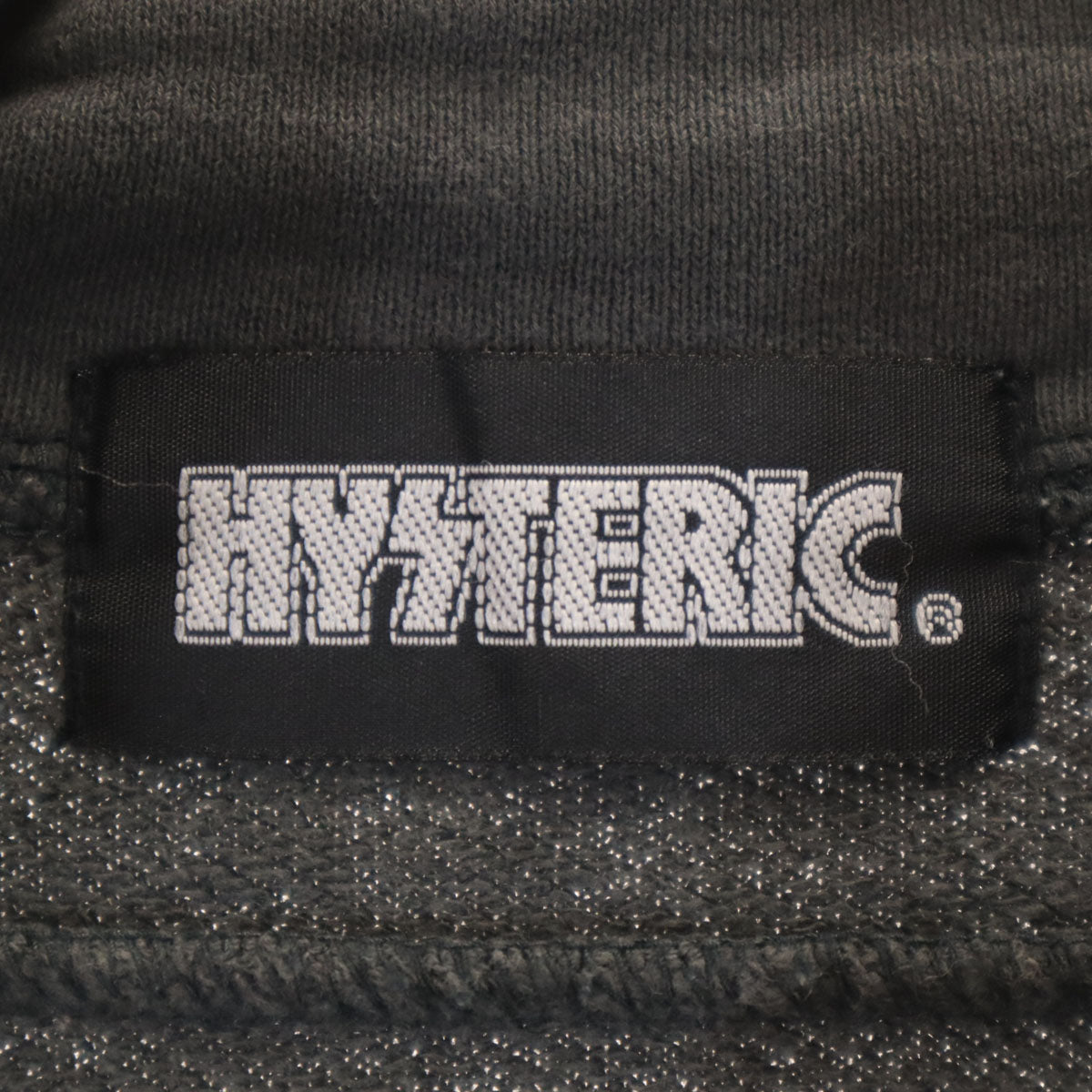 HYSTERIC ヒステリック 日本製 ジップジャケット FREE チャコールグレー ヒステリックグラマー レディース