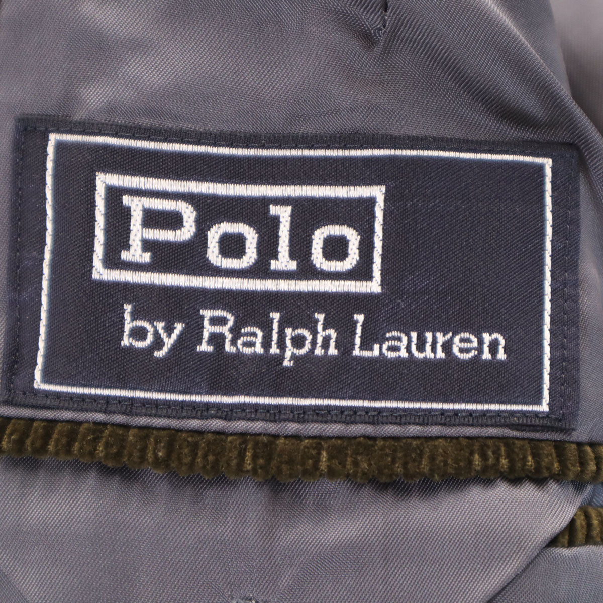Polo by Ralph Lauren ポロバイラルフローレン 日本製 コーデュロイ テーラードジャケット A4 ブラウン メンズ