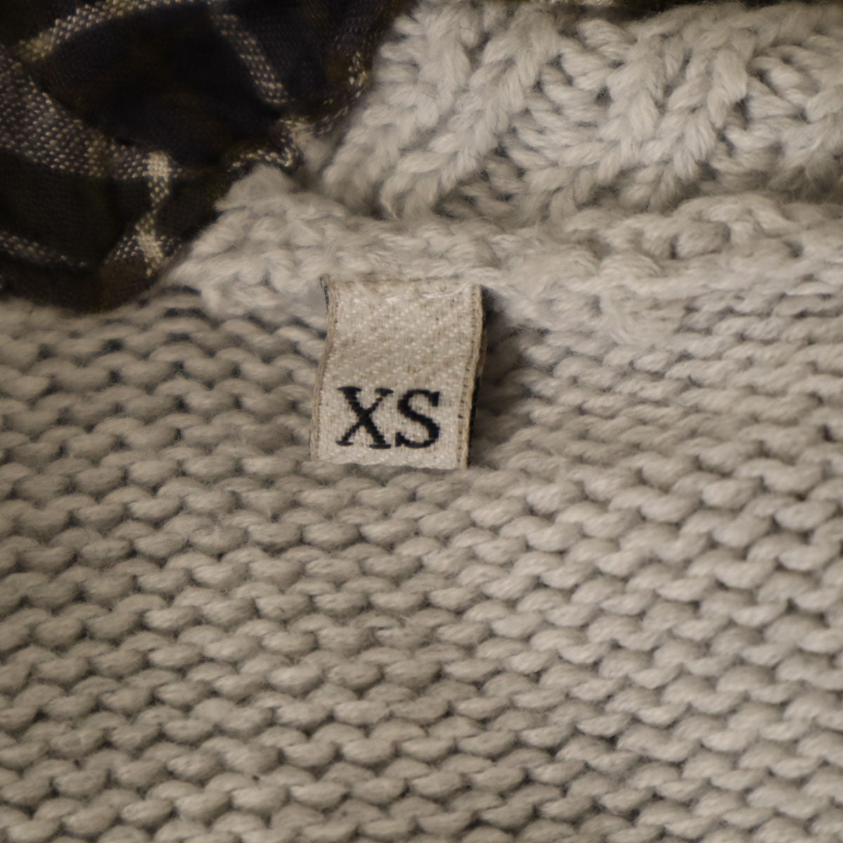 DIESEL ディーゼル 長袖 レイヤード ニット ワンピース XS グレー レディース