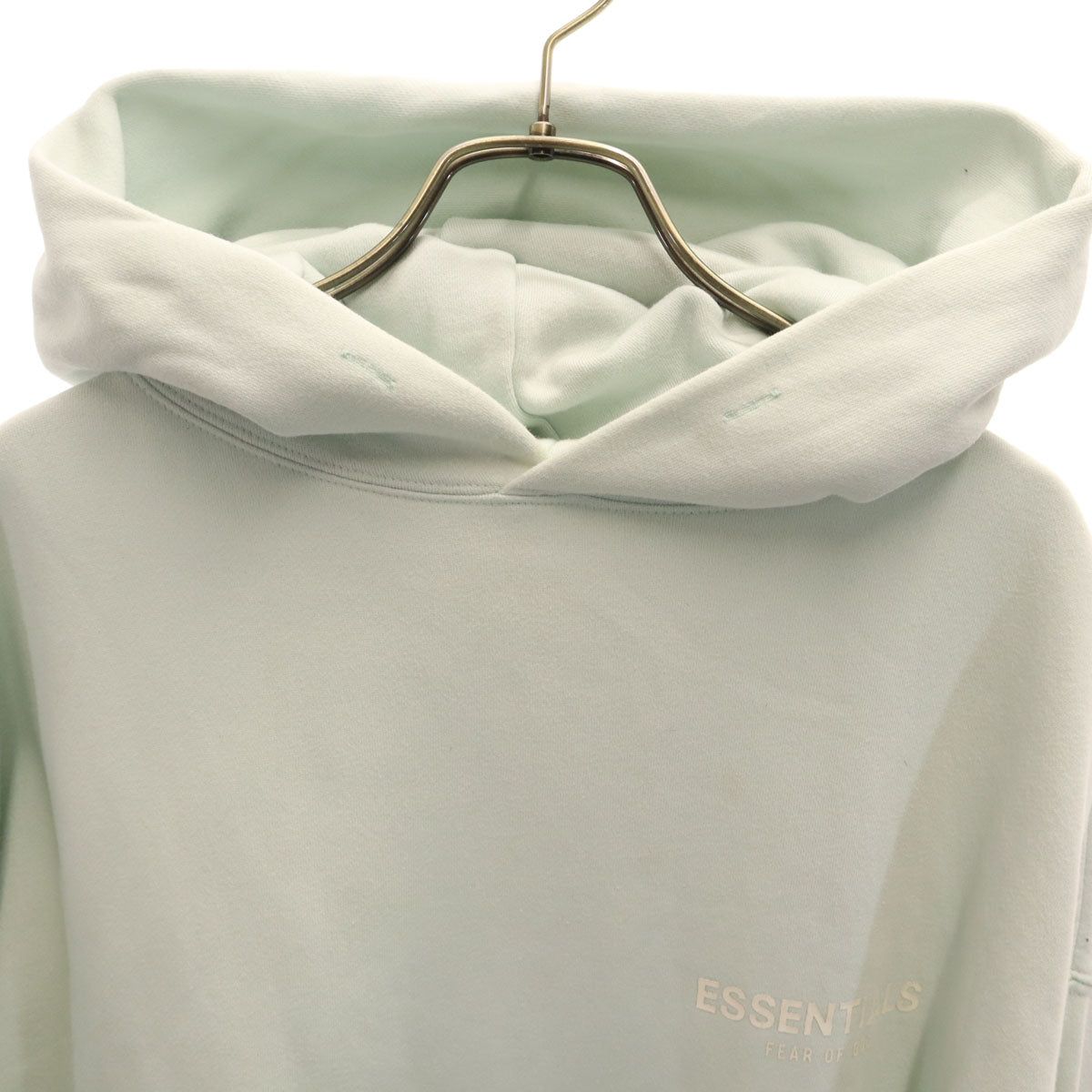 FOG ESSENTIALS エフオージー エッセンシャルズ 長袖 スウェットパーカー S ブルーグレー 裏起毛 メンズ