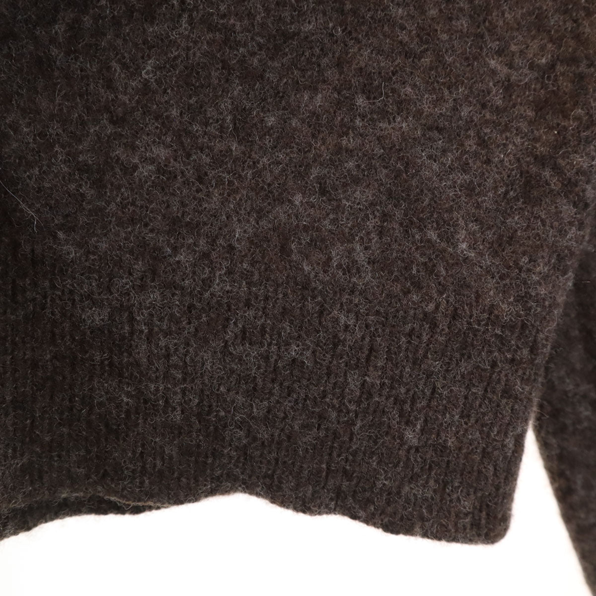URBAN RESEARCH DOORS アーバンリサーチドアーズ ウールブレンド 長袖 ニット M ブラウン セーター レディース