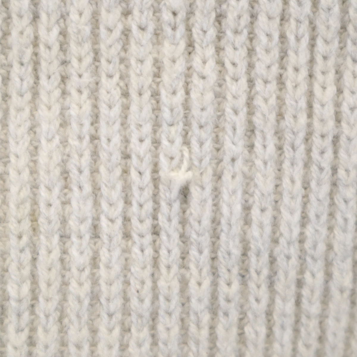 MOUSSY マウジー 長袖 ハーフジップ ニット F アイボリー系 セーター レディース