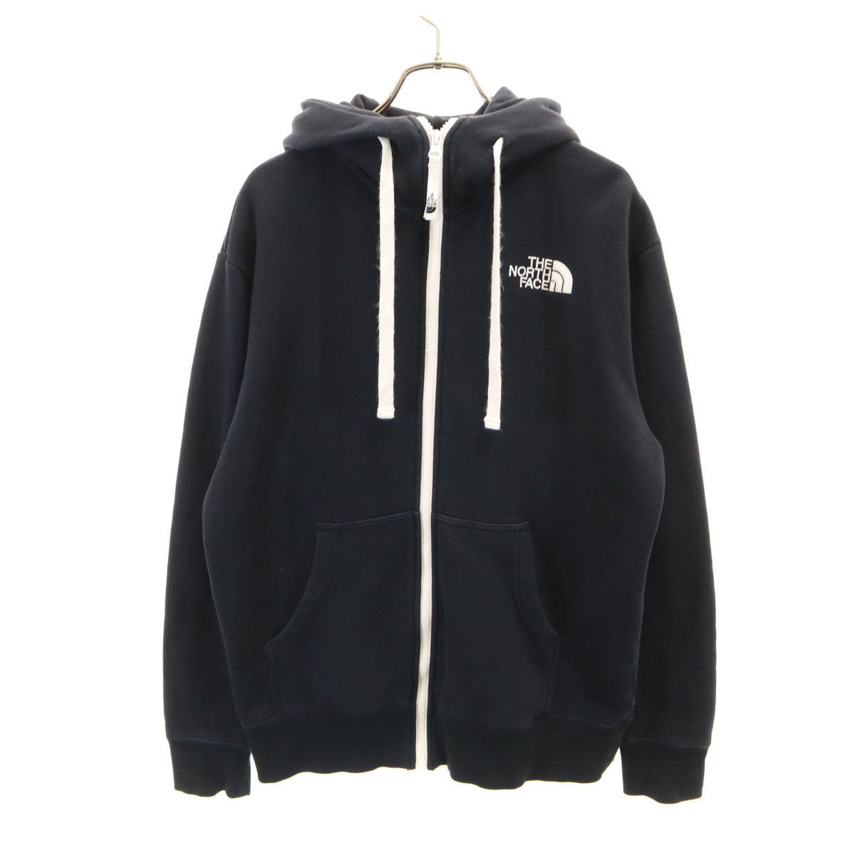 THE NORTH FACE ノースフェイス 長袖 リアビュー スウェット ジップパーカー M ブラック NT11930 アウトドア メンズ