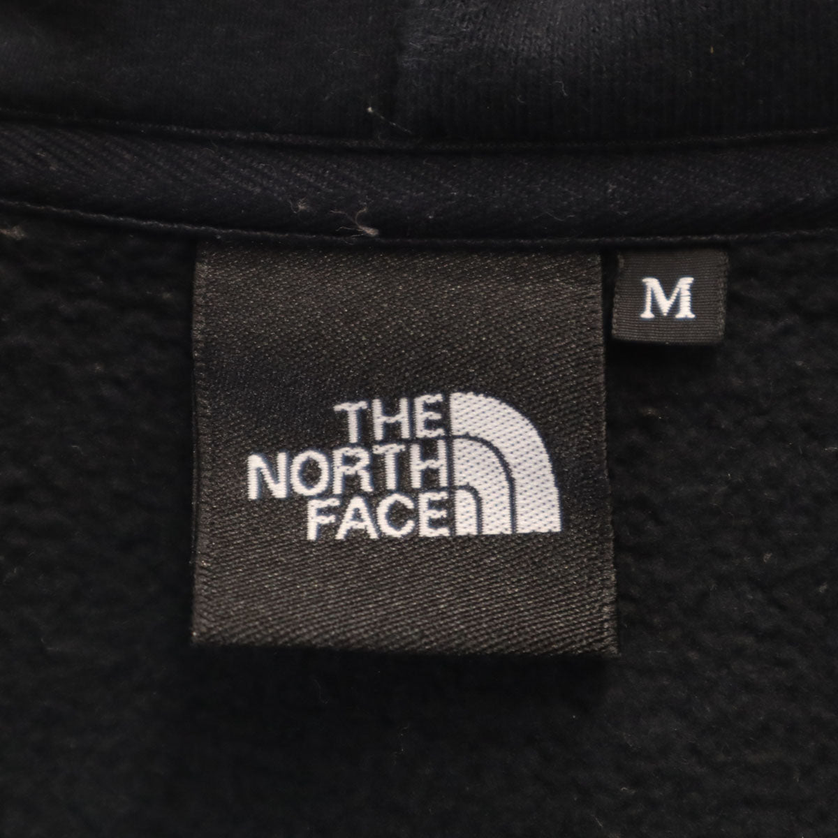 THE NORTH FACE ノースフェイス 長袖 リアビュー スウェット ジップパーカー M ブラック NT11930 アウトドア メンズ