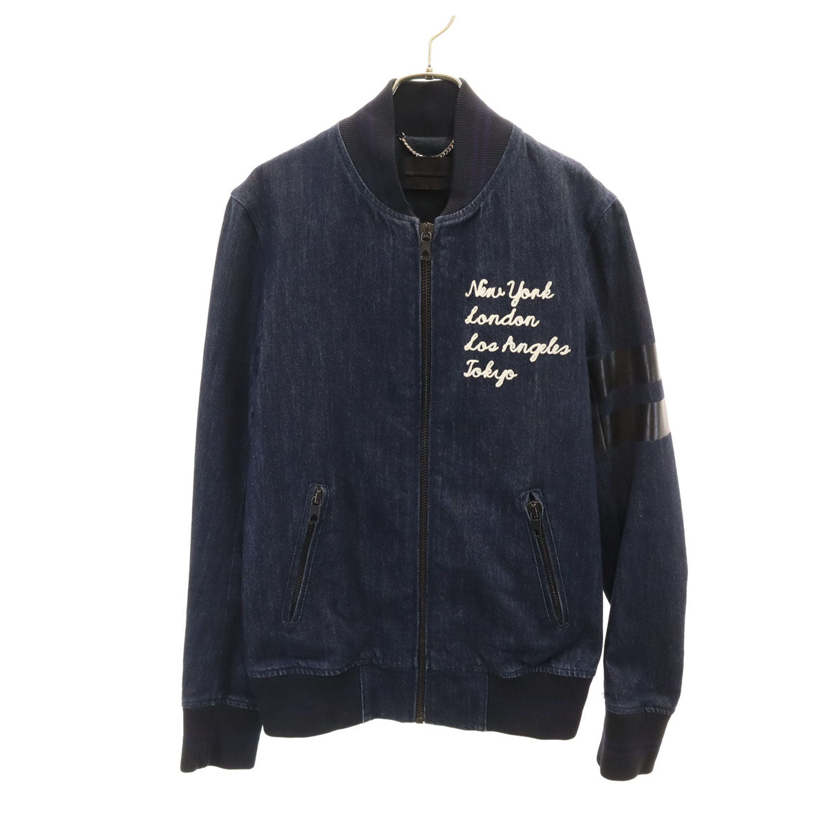 DIESEL BLACK GOLD ディーゼルブラックゴールド イタリア製 デニムジャケット 44 インディゴ ジージャン メンズ
