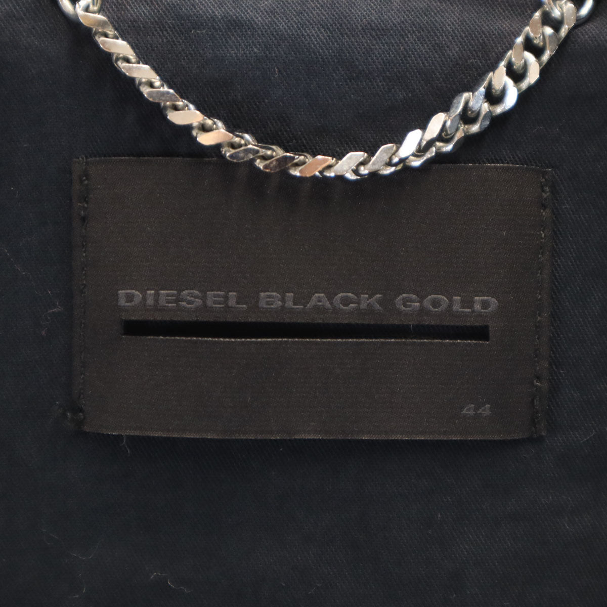DIESEL BLACK GOLD ディーゼルブラックゴールド イタリア製 デニムジャケット 44 インディゴ ジージャン メンズ