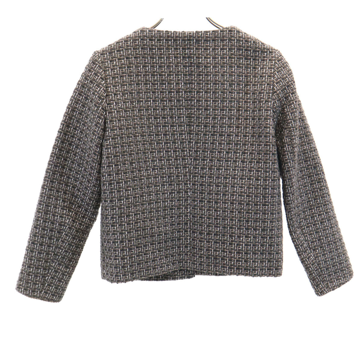 URBAN RESEARCH アーバンリサーチ ツイードジャケット F ブラック系 レディース