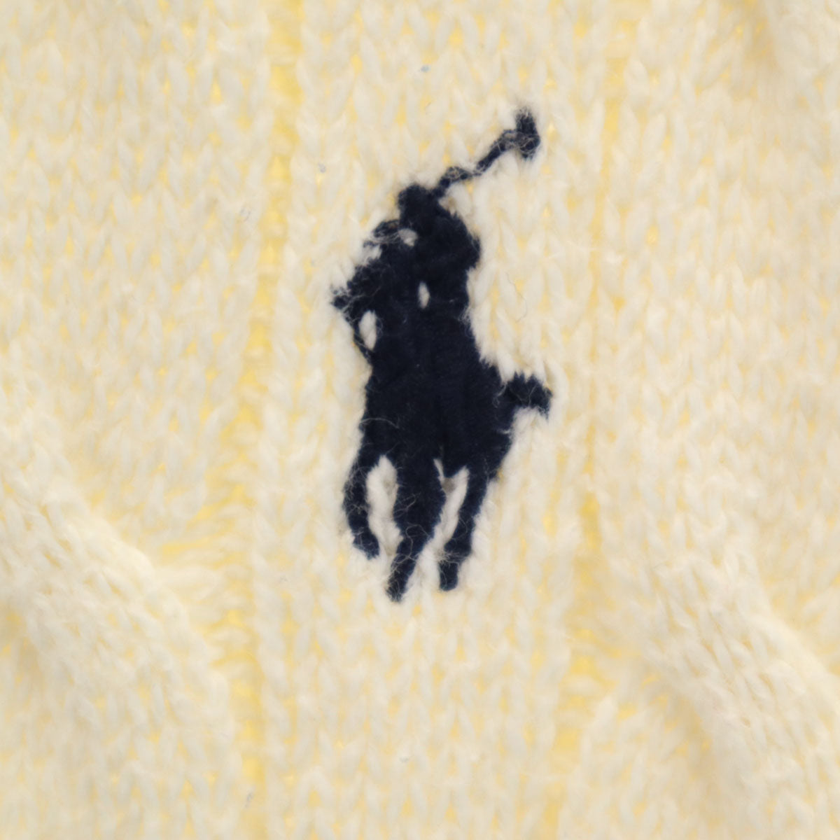 POLO RALPH LAUREN ポロラルフローレン 長袖 ニット XS ホワイト セーター メンズ