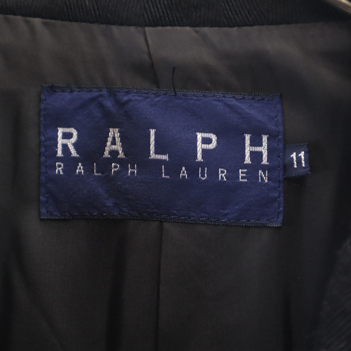 美品 RALPH RALPH LAUREN ラルフラルフローレン テーラードジャケット 11 ブラック レディース