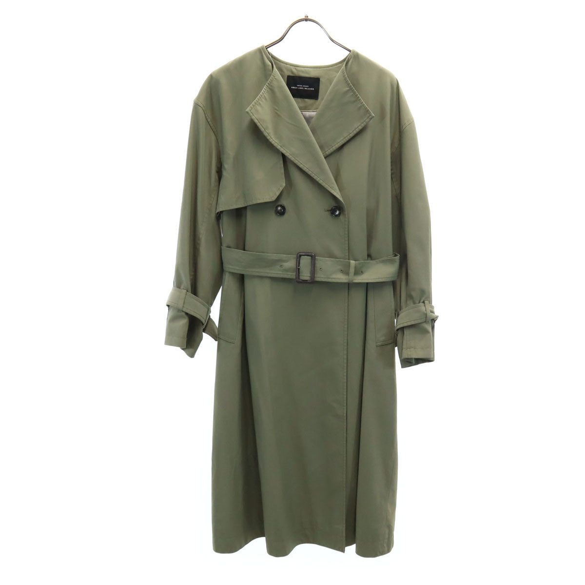 green label relaxing グリーンレーベルリラクシング UNITED ARROWS トレンチコート 38 カーキ系 レディース