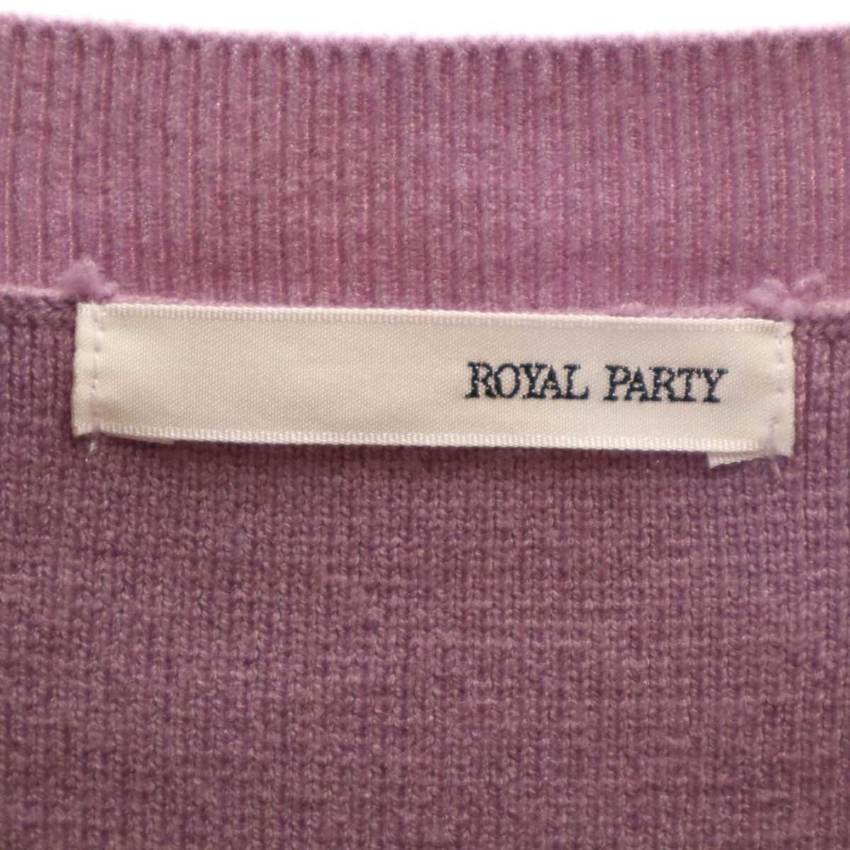 ROYAL PARTY ロイヤルパーティー パフスリーブ 長袖 スクエアネック ロングワンピース Ｆ ピンク系 レディース