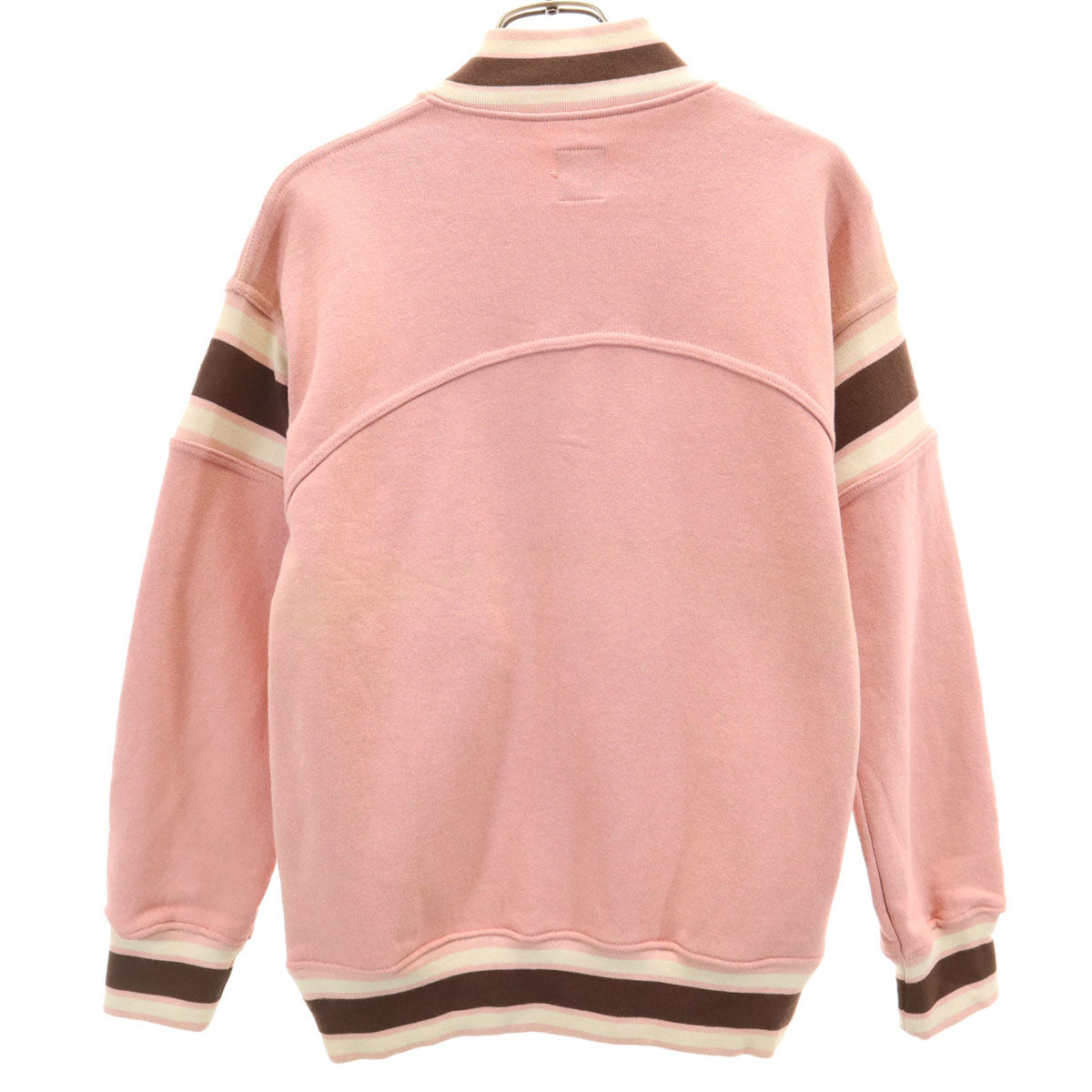 HYSTERIC GLAMOUR ヒステリックグラマー 日本製 スウェット ブルゾン FREE ピンク ジャケット レディース