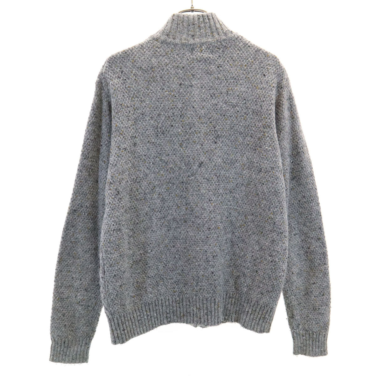 BEAMS HEART ビームスハート ウールブレンド 長袖 ニットカーディガン M グレー系 メンズ