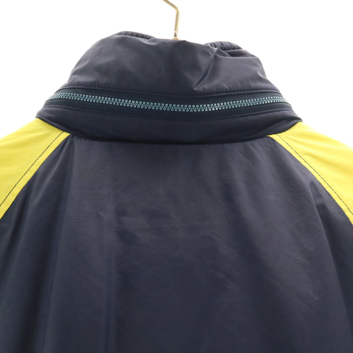 mont-bell モンベル 80s ヴィンテージ ゴアテックス ハーフジップ ジャケット L イエロー系 薄中綿入り アウトドア メンズ