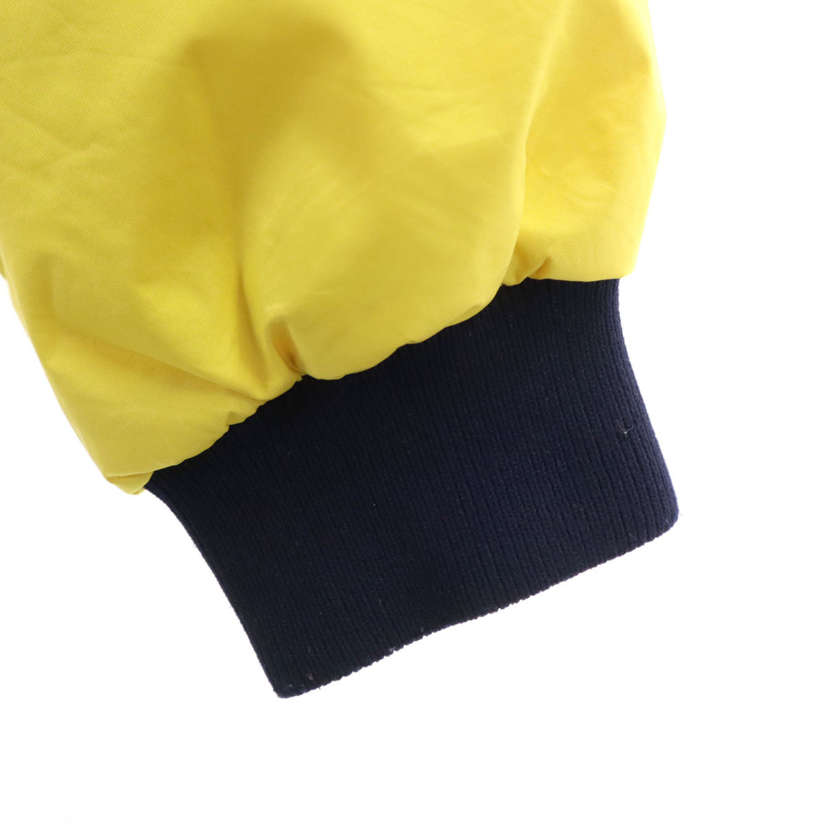 mont-bell モンベル 80s ヴィンテージ ゴアテックス ハーフジップ ジャケット L イエロー系 薄中綿入り アウトドア メンズ