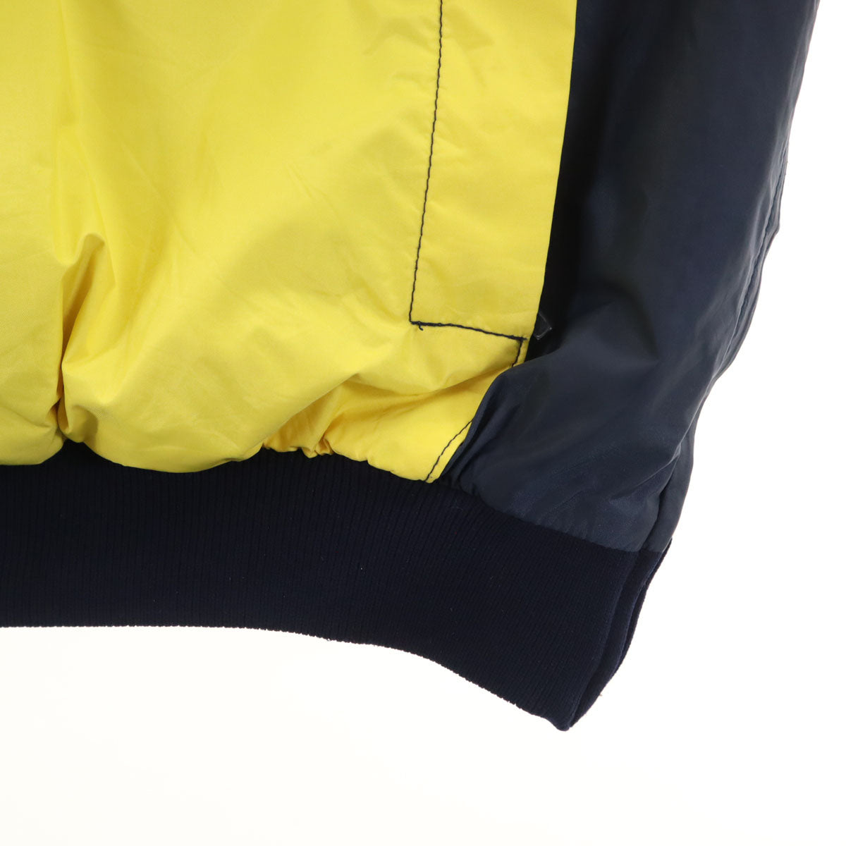 mont-bell モンベル 80s ヴィンテージ ゴアテックス ハーフジップ ジャケット L イエロー系 薄中綿入り アウトドア メンズ