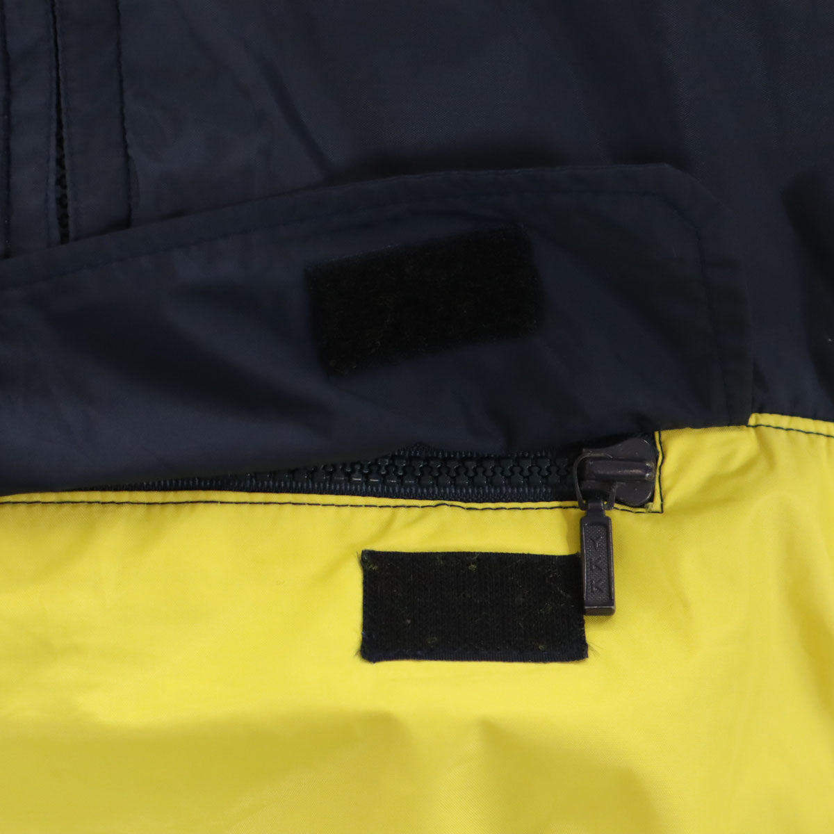 mont-bell モンベル 80s ヴィンテージ ゴアテックス ハーフジップ ジャケット L イエロー系 薄中綿入り アウトドア メンズ