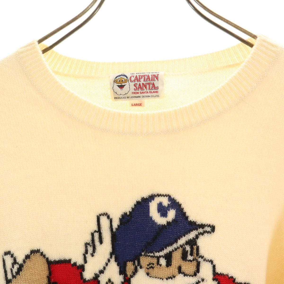 CAPTAIN SANTA キャプテンサンタ 長袖 セーター L アイボリー系 ニット メンズ