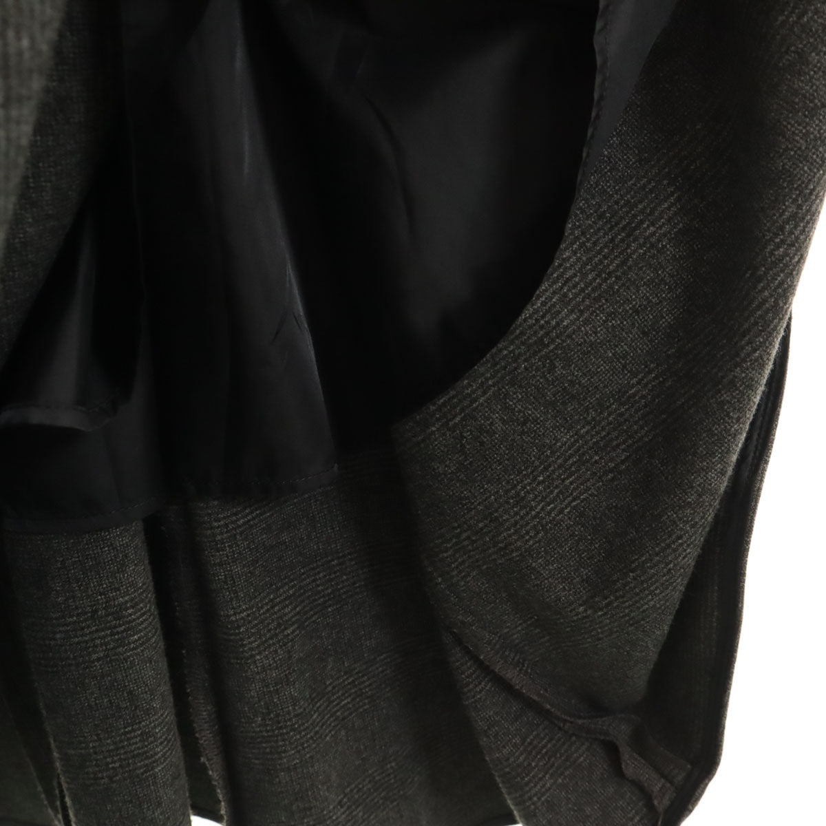 green label relaxing グリーンレーベルリラクシング ジャンパースカート F グレー レディース
