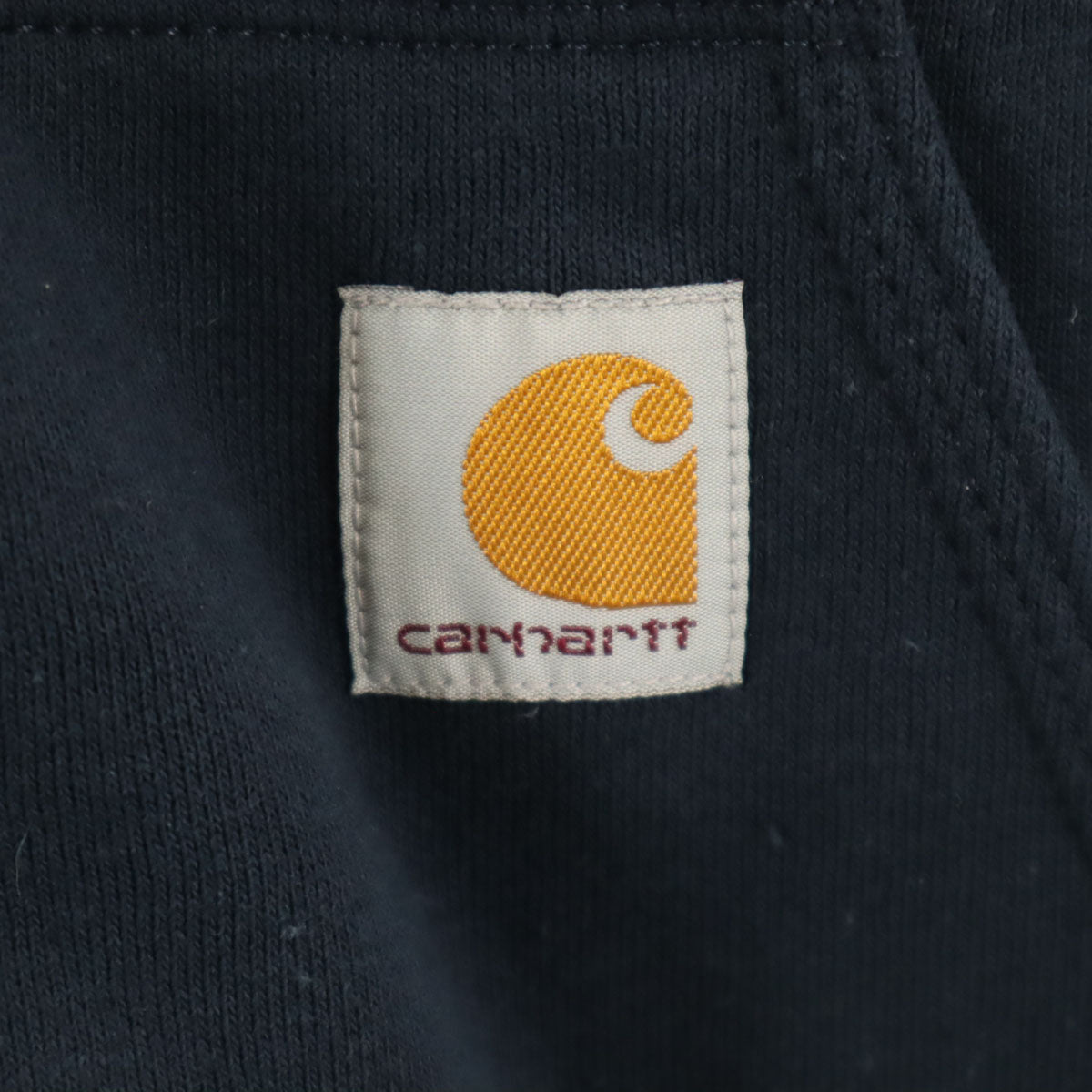 Carhartt カーハート 長袖 スウェット ジップパーカー S ネイビー 裏起毛 メンズ