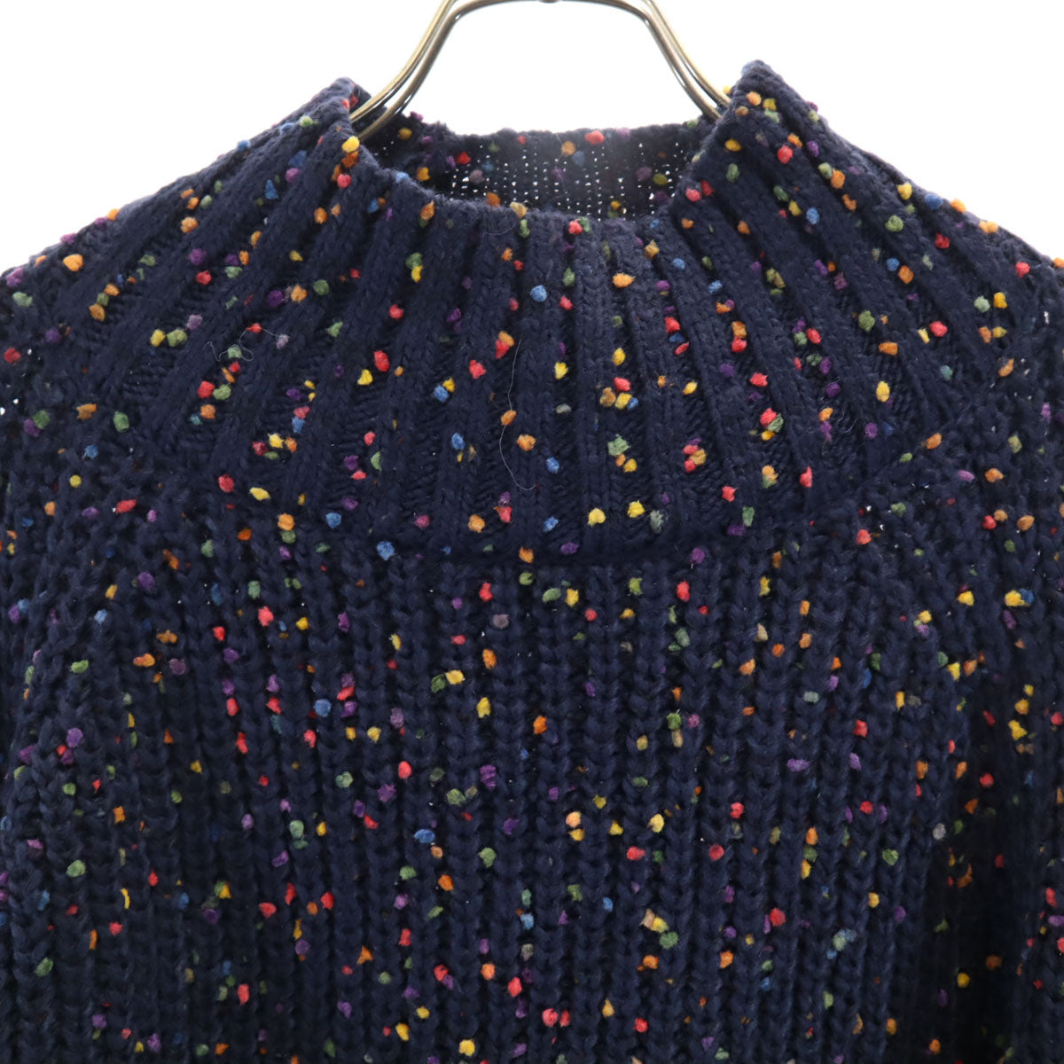 美品 BEAMS HEART ビームスハート 長袖 ニット ブルー系 セーター レディース