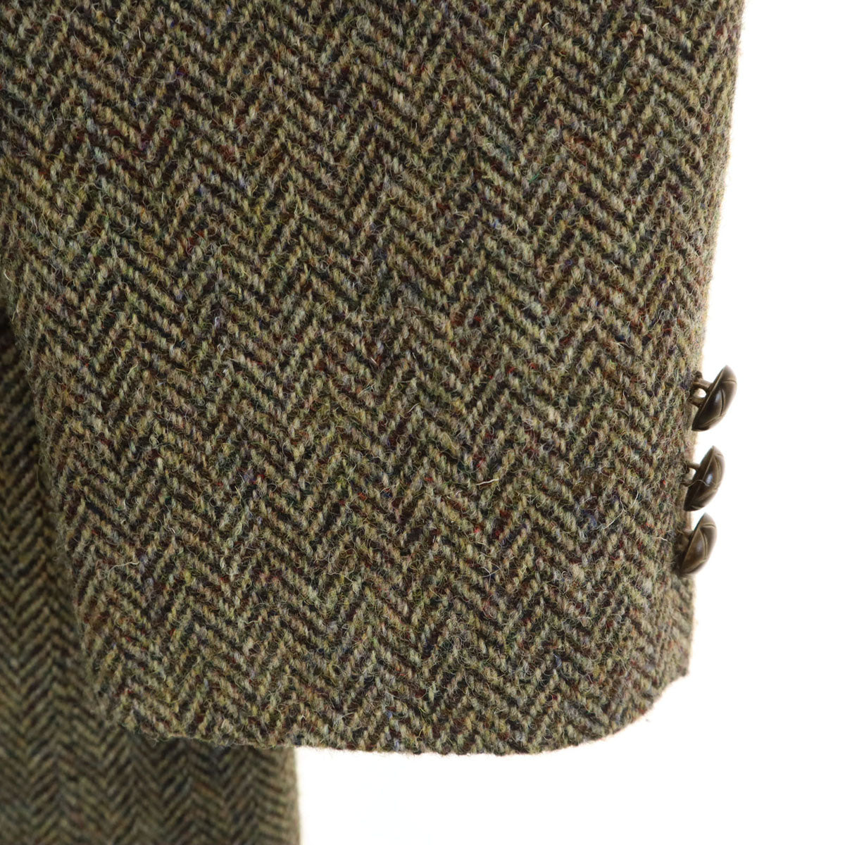 HARRIS TWEED ハリスツイード テーラードジャケット グレー系 メンズ