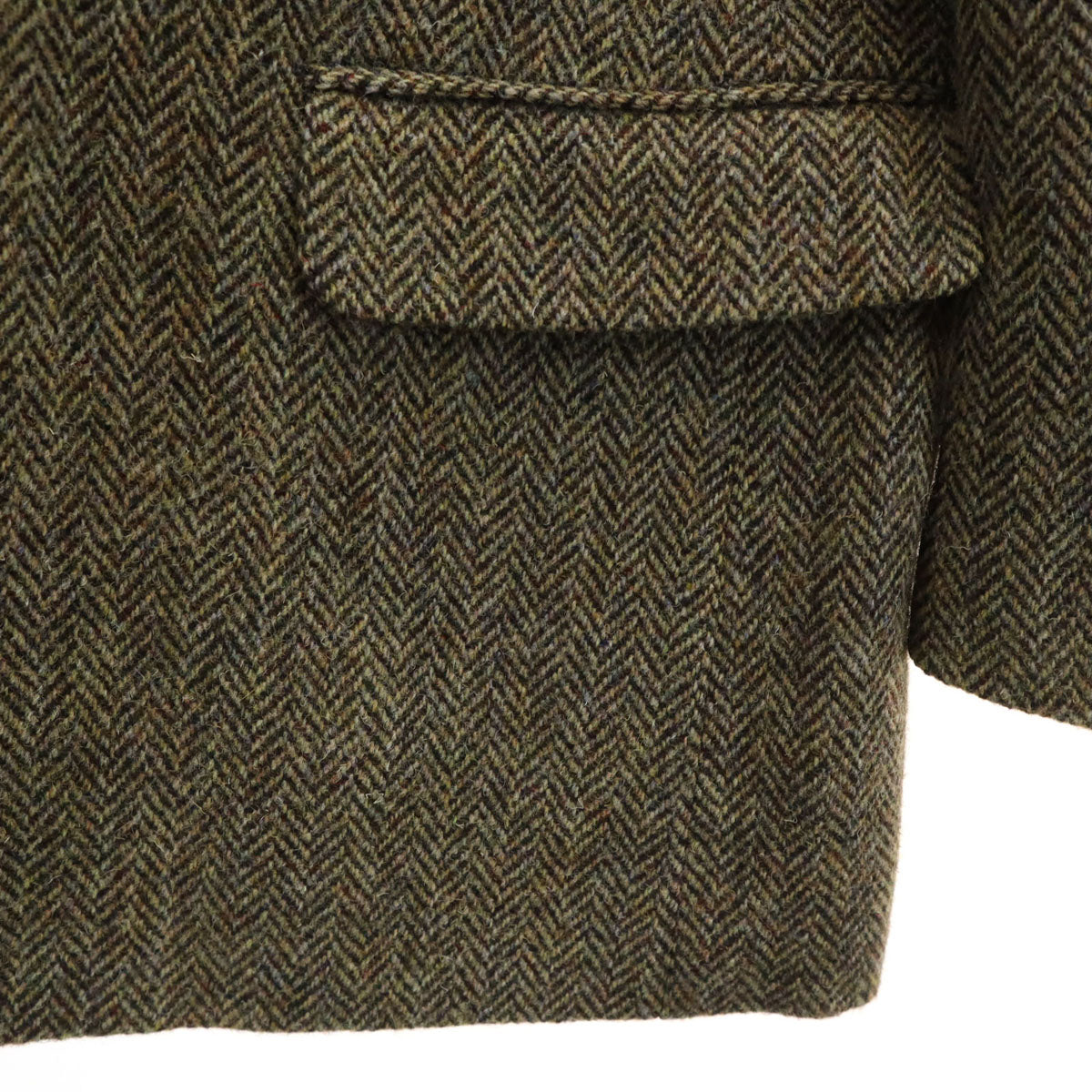 HARRIS TWEED ハリスツイード テーラードジャケット グレー系 メンズ