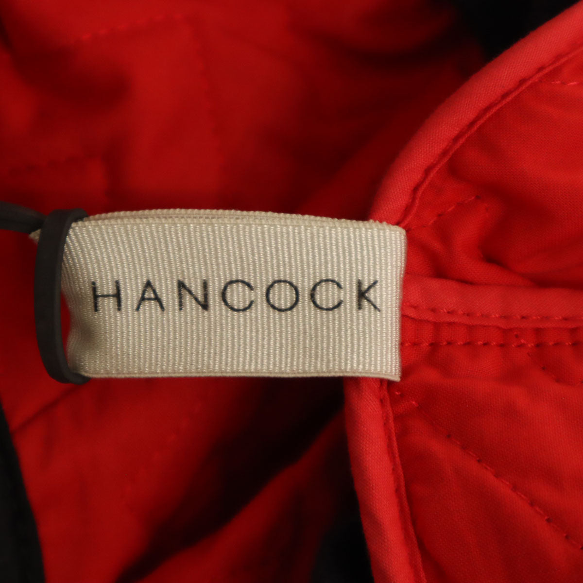 未使用 HANCOCK ハンコック キルティング ベスト 38 レッド メンズ