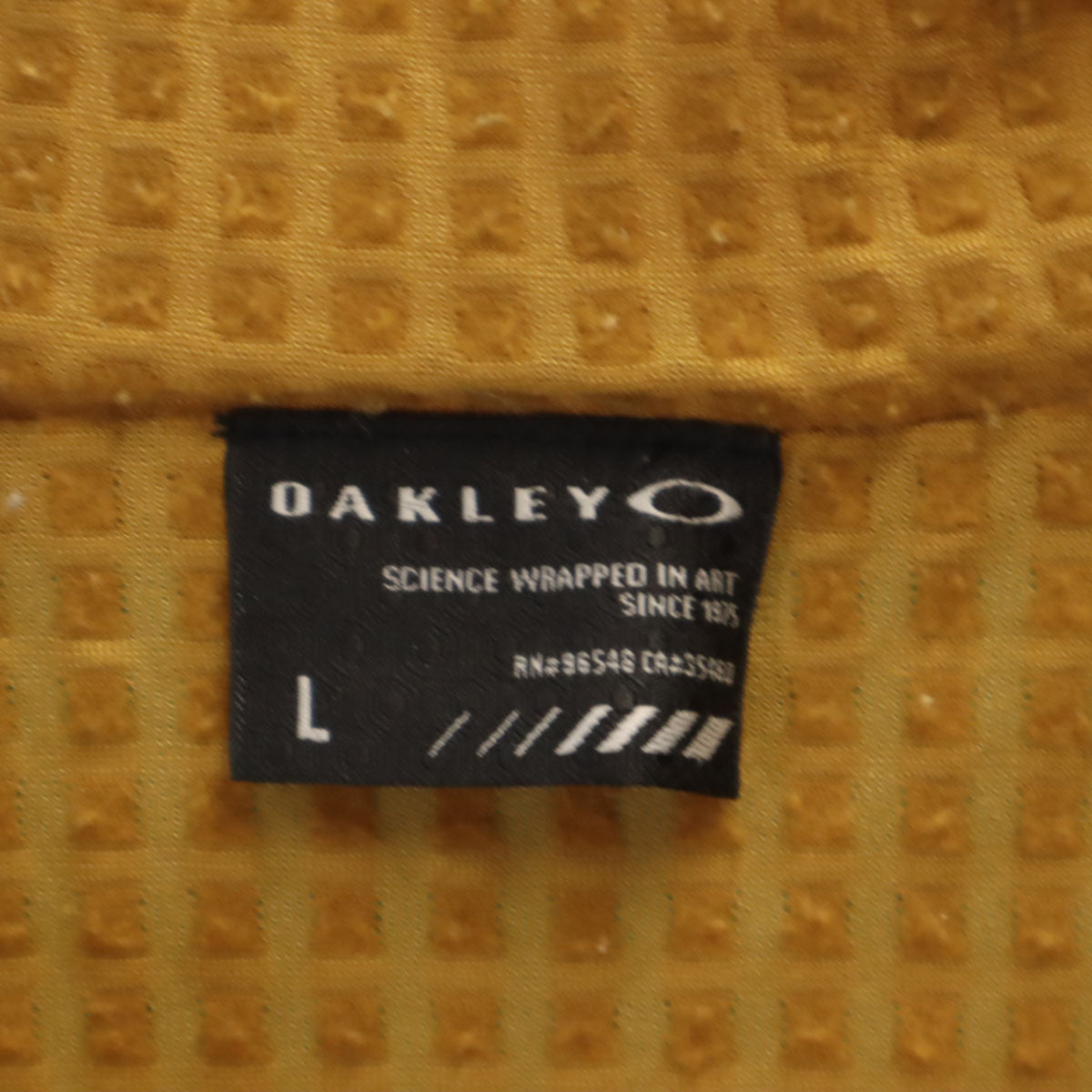 OAKLEY オークリー ナイロンジャケット L マスタード メンズ