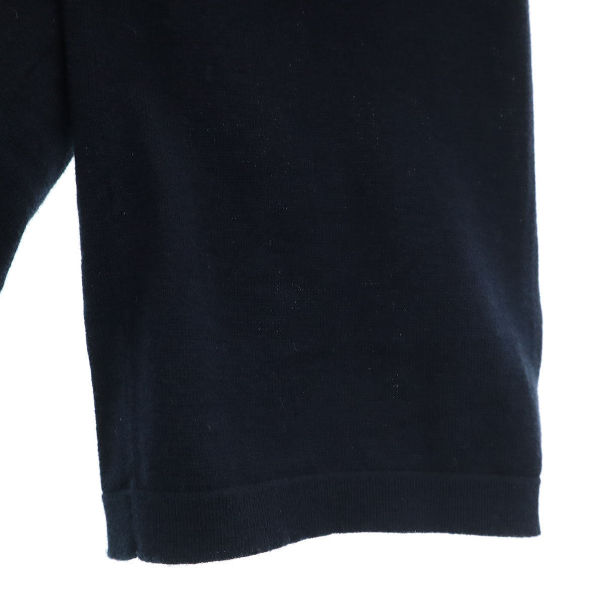 LIVIANA CONTI リビアナコンティ イタリア製 長袖 Vネック ニット ネイビー レディース