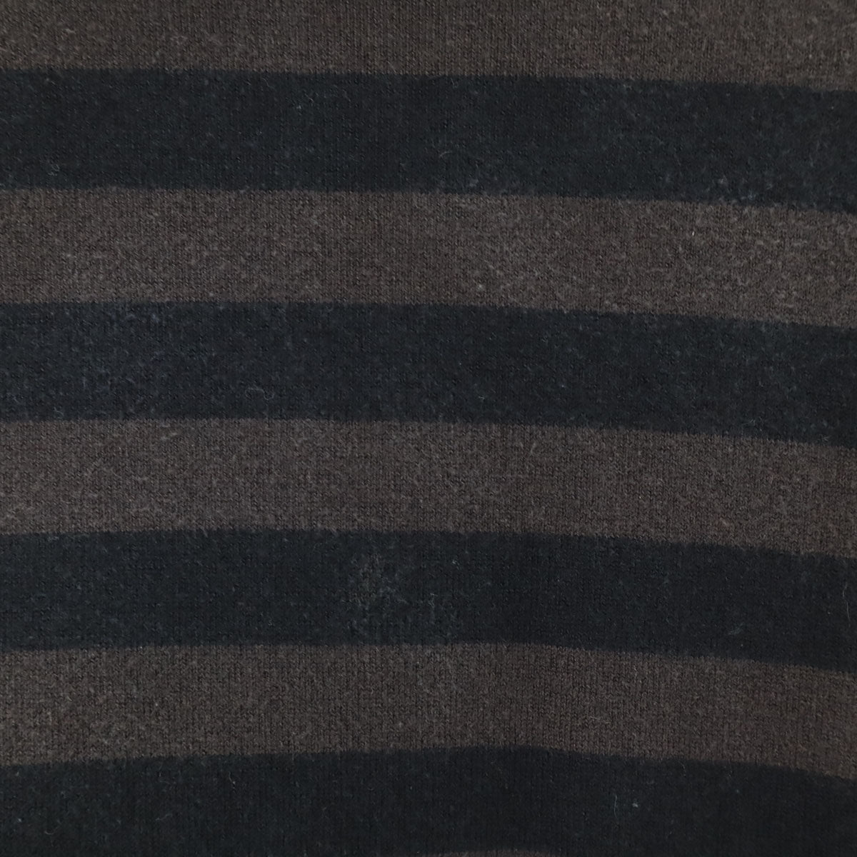 MAX MARA Weekend マックスマーラウィークエンド ボーダー柄 7分袖 ハイネック ニット L ブラウン レディース