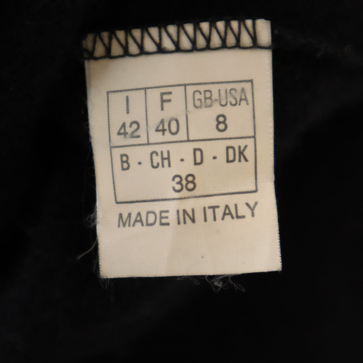Emilio Pucci エミリオプッチ イタリア製 アンゴラブレンド 長袖 ミンクファー セーター 42 ブラック ニット レディース