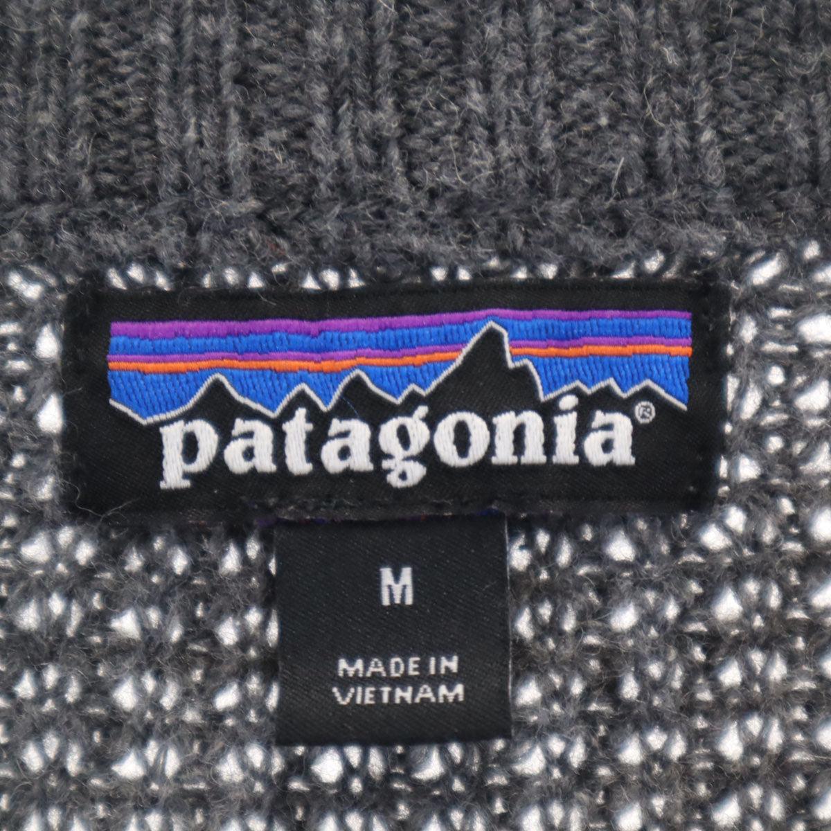 patagonia パタゴニア 長袖 セーター M チャコールグレー 50655FA21 アウトドア ニット メンズ