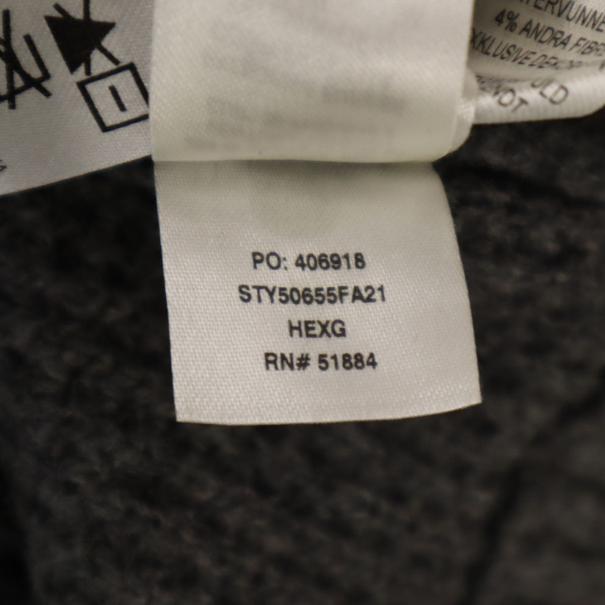 patagonia パタゴニア 長袖 セーター M チャコールグレー 50655FA21 アウトドア ニット メンズ