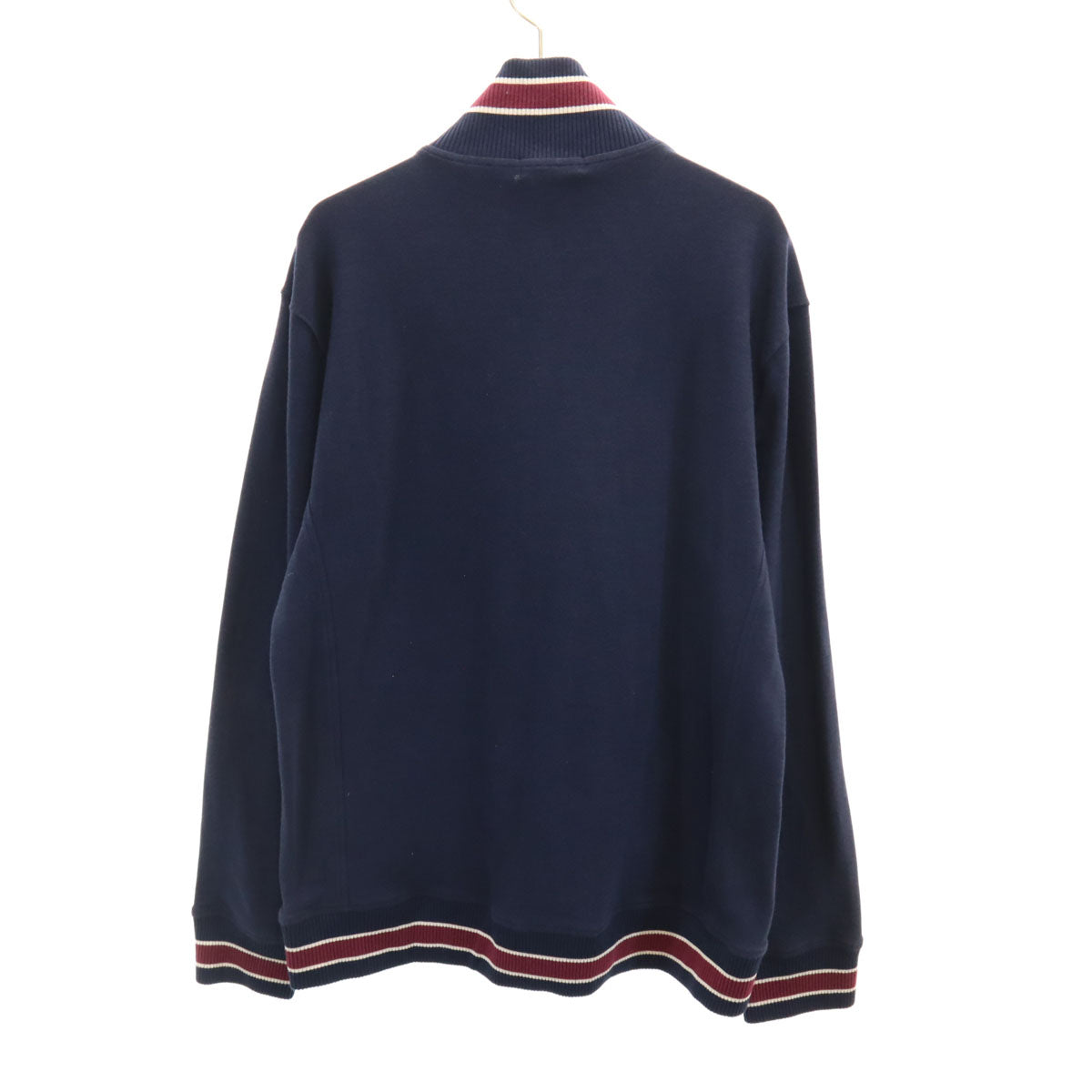 BURBERRY BLACK LABEL バーバリーブラックレーベル 長袖 スウェット ジップジャケット 3 ネイビー メンズ