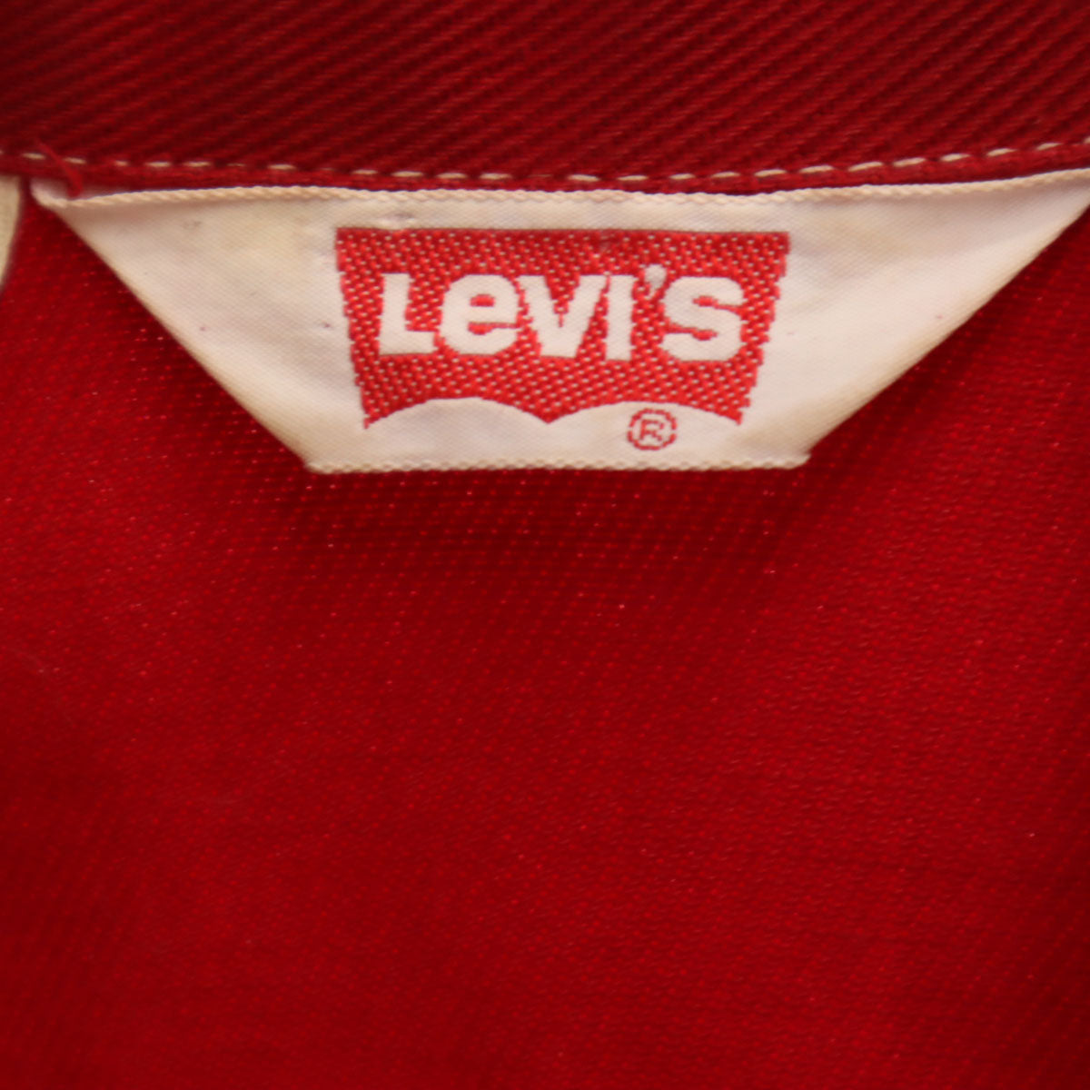 Levi's リーバイス 70s ヴィンテージ トラッカー ジャケット 16 レッド キッズ