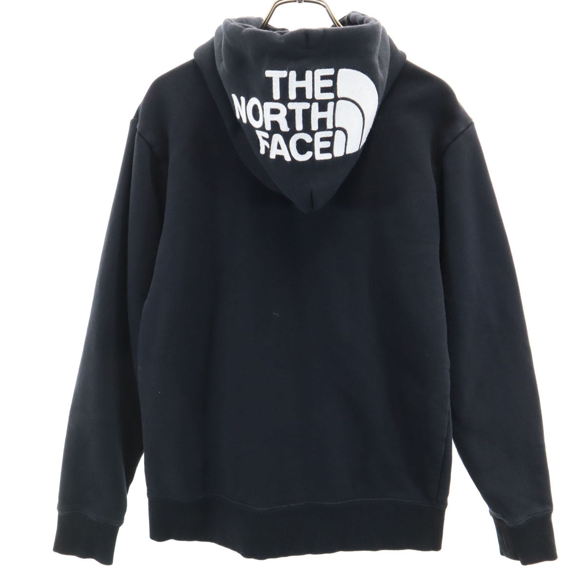THE NORTH FACE ノースフェイス 長袖 リアビュー スウェット ジップパーカー S ブラック NT12340 アウトドア 裏起毛 メンズ
