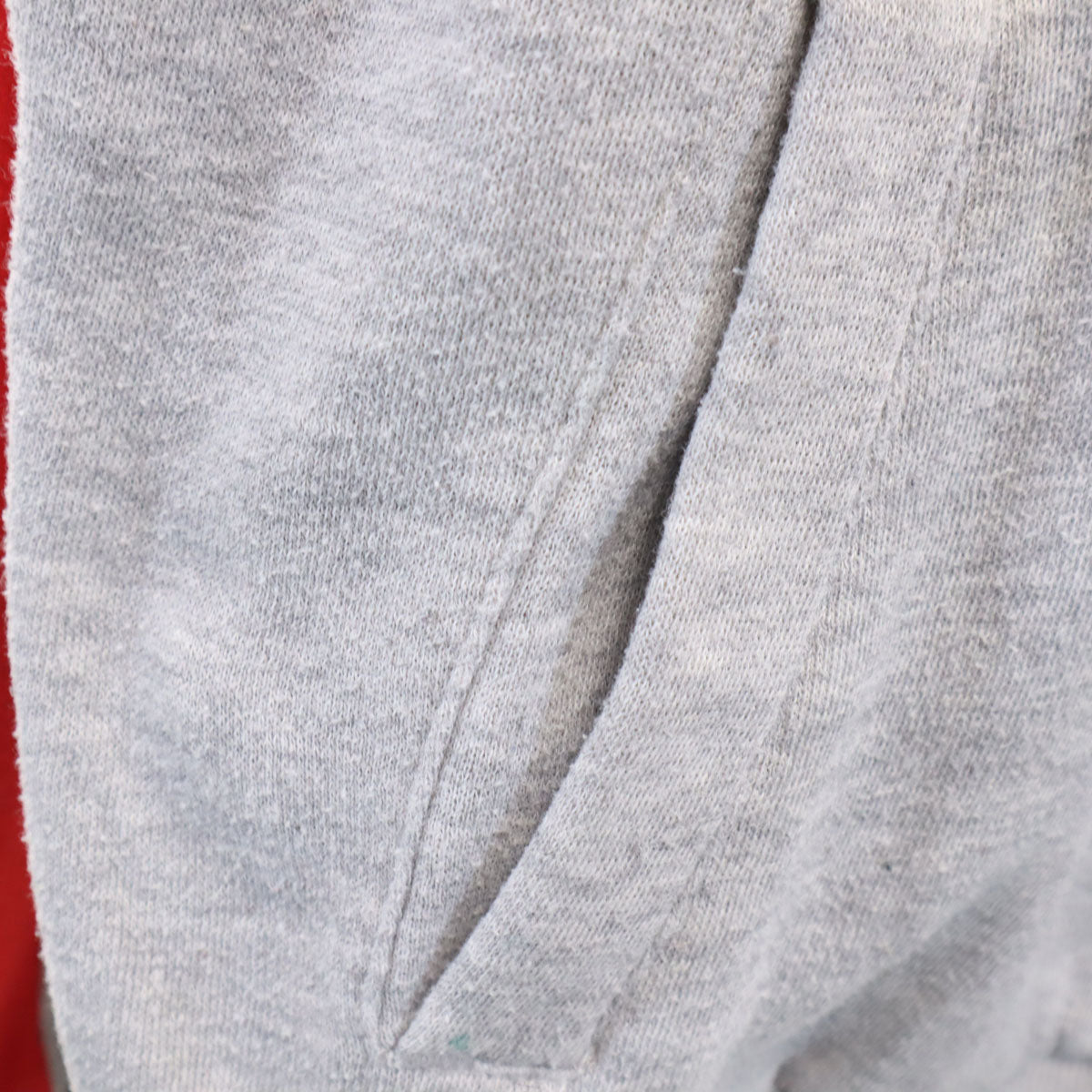 adidas アディダス 80s ヴィンテージ 銀タグ スウェット ジップジャケット グレー メンズ