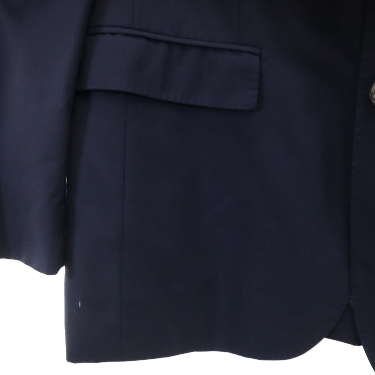 BURBERRY BLACK LABEL バーバリーブラックレーベル テーラードジャケット L ネイビー 三陽商会 ブレザー メンズ
